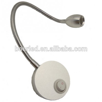 AC85-265V 1W Headboard Wall Mounted Led Reading Lamp For Bed